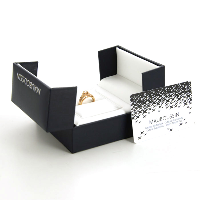 Sortija Mauboussin Chance Of Love #3 en oro rosa y diamantes - Detail D2