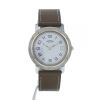 Hermes Clipper watch in stainless steel Ref:  CL6.710 Circa  2006 - 360 thumbnail