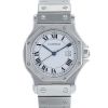 Reloj Cartier Santos Octogonal de acero Ref :  2965 Circa  1990 - 00pp thumbnail