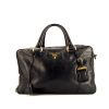 Prada Bauletto handbag in black leather - 360 thumbnail