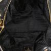 Prada Bauletto handbag in black leather - Detail D3 thumbnail