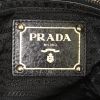 Bolso de mano Prada Bauletto en cuero negro - Detail D4 thumbnail