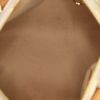 Louis Vuitton Speedy 25 cm handbag in azur damier canvas and natural leather - Detail D2 thumbnail
