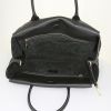 Borsa Louis Vuitton Tote W in pelle nera e camoscio nero - Detail D2 thumbnail