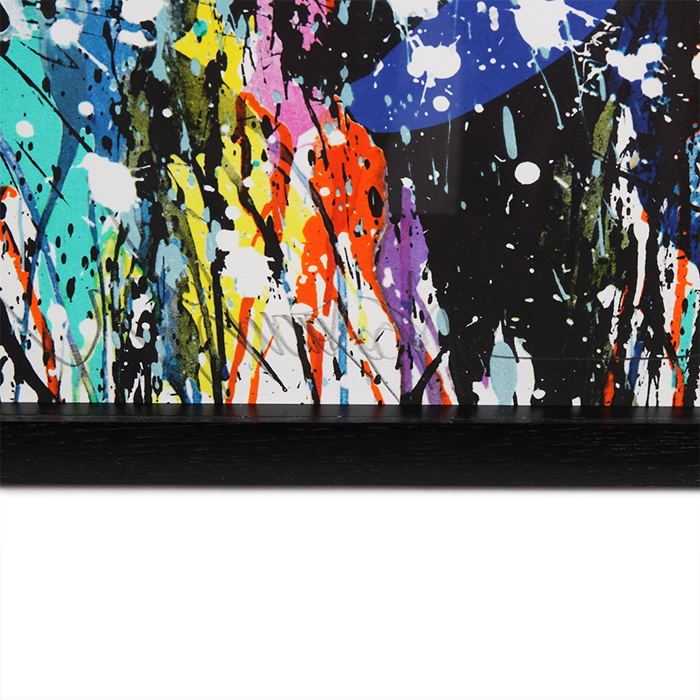 JonOne, "La Blanche", lithograph in colors on paper, signed, dated and framed, of 2018 - Detail D2