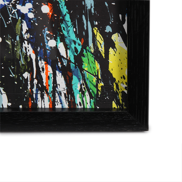 JonOne, "La Blanche", lithograph in colors on paper, signed, dated and framed, of 2018 - Detail D3