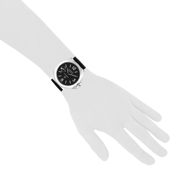 Panerai Luminor Marina Logo watch in stainless steel Ref: OP6834 Circa 2010 - Detail D1