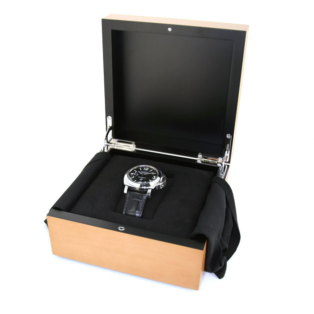 Panerai Luminor Marina Logo watch in stainless steel Ref:  OP6834 Circa  2010