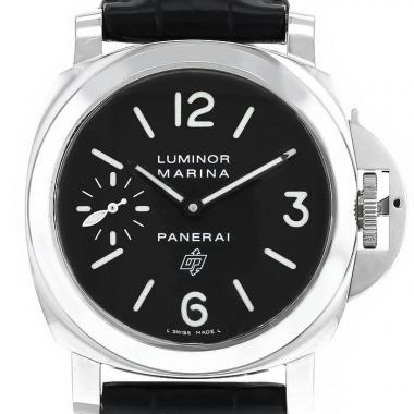Reloj Panerai Luminor Marina Logo de acero Ref :  OP6834 Circa  2010