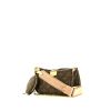 Louis Vuitton Multi-Pochette Accessoires shoulder bag in brown monogram canvas and natural leather - 00pp thumbnail