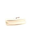 Bolso bandolera Hermès Evelyne III en cuero taurillon clémence color crema - Detail D4 thumbnail