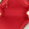 Louis Vuitton Sac Plat small model handbag in brown monogram canvas and natural leather - Detail D3 thumbnail