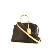 Bolso de mano Louis Vuitton Grand Palais en lona Monogram y cuero natural - 00pp thumbnail