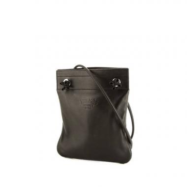 Borsa a tracolla Hermès Aline in pelle Swift nera