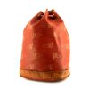 Borsa da viaggio Louis Vuitton America's Cup in tela siglata rossa e pelle naturale - 00pp thumbnail