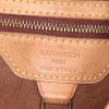 Louis Vuitton America's Cup travel bag in red logo canvas and natural leather - Detail D3 thumbnail