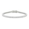 Tennis bracelet in white gold and diamonds (5,13 cts.) - 00pp thumbnail