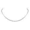 Collana in oro bianco e diamanti (5.90 carati) - 00pp thumbnail