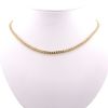 Necklace in yellow gold and diamonds (5,90 carats) - 360 thumbnail
