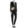 Borsa Givenchy Nightingale in pelle nera viola e dorata - Detail D2 thumbnail