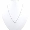 Necklace Tiffany Victoria Mini in platinium and diamonds - 360 thumbnail