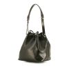 Louis Vuitton petit Noé small model shopping bag in Kouril black epi leather - 00pp thumbnail