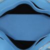 Borsa a tracolla Balenciaga Ville Top Handle XXS in pelle martellata blu - Detail D3 thumbnail