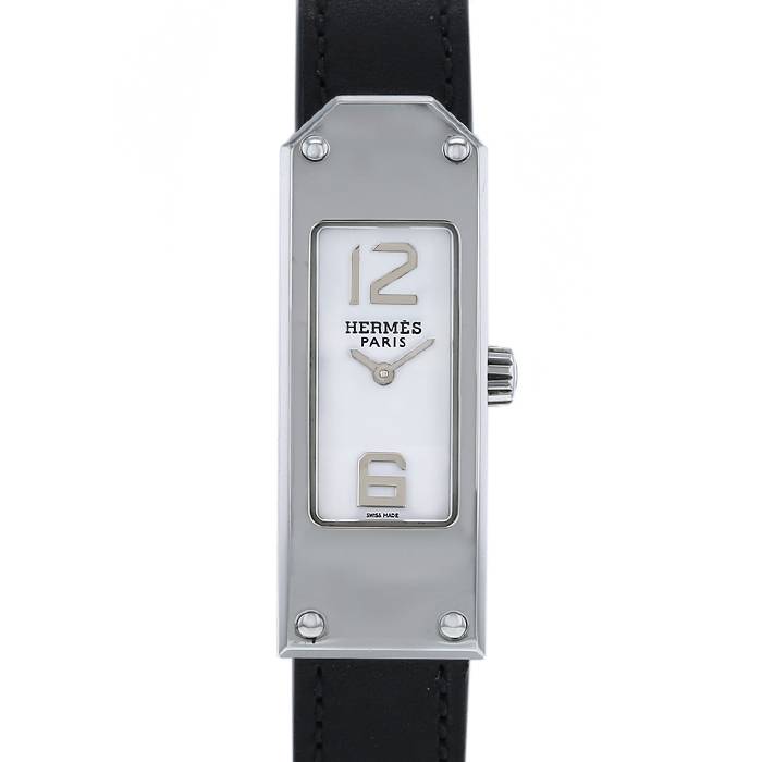 Montre Hermes Kelly 2 wristwatch en acier Ref: KT1.210 Vers  2000 - 00pp