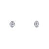 Chaumet Lien small earrings in white gold and diamonds - 00pp thumbnail