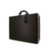 Porta-documentos Louis Vuitton President en cuero taiga negro - 00pp thumbnail