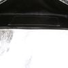 Saint Laurent Belle de Jour pouch in silver leather - Detail D2 thumbnail