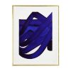 Pierre Soulages, "Silkscreen 18", silkscreen in colors on paper, signed, numbered and framed, of 1988 - 00pp thumbnail