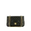 Bolso de mano Chanel Timeless en cuero negro - 360 thumbnail