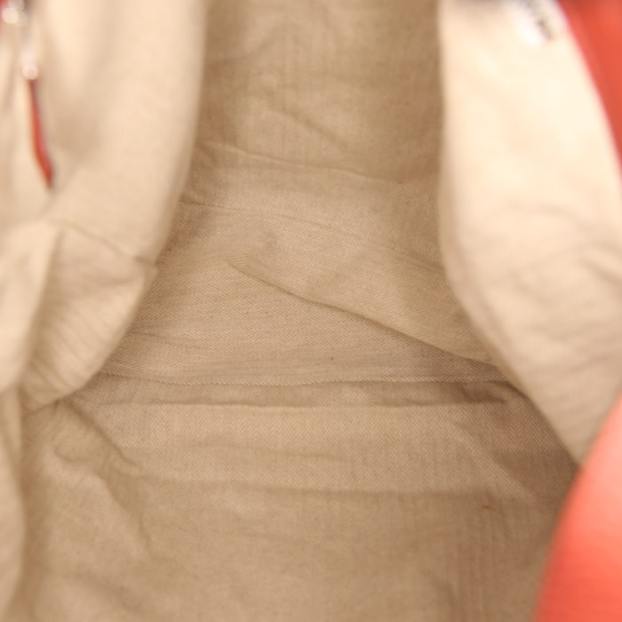 Hermes Marwari bag in red togo leather - Detail D2