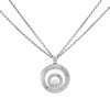Chopard Happy Spirit necklace in white gold and diamond - 00pp thumbnail