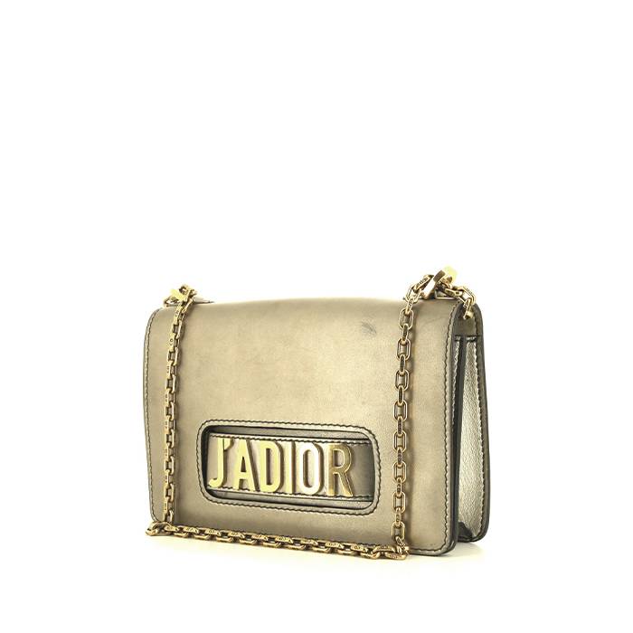 J'adior leather crossbody bag Dior Yellow in Leather - 35267980