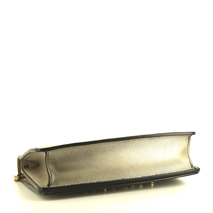 Sac à main Dior J'Adior en cuir doré - Detail D4