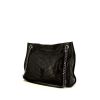 Saint Laurent Niki shopping bag in black leather - 00pp thumbnail