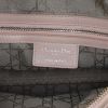 Sac à main Dior  Lady Dior grand modèle  en cuir cannage rose - Detail D4 thumbnail