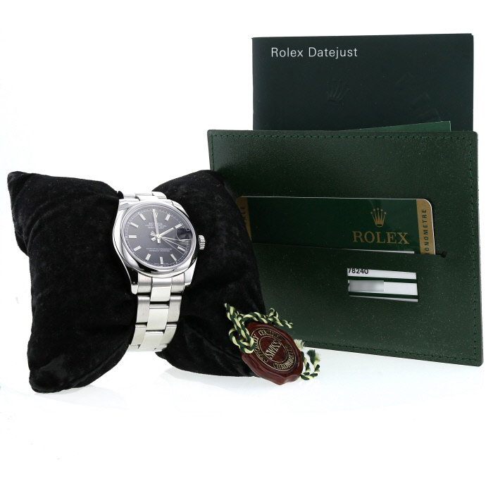 Reloj Rolex Datejust de acero Ref :  178240 Circa  2007 - Detail D2