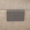 Gucci Guccissima handbag in grey empreinte monogram leather - Detail D4 thumbnail