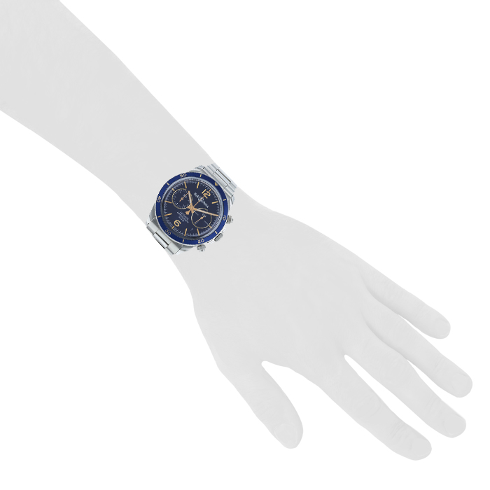 Bell & Ross BR V2-94 watch in stainless steel Ref:  BR-V2-94-S Circa  2010 - Detail D1