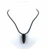 Vhernier Calla necklace in silver and ebony - 360 thumbnail