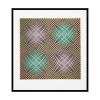 Victor Vasarely, "Villag-4", silkscreen in colors on paper, signed, numbered and framed, of 1983 - 00pp thumbnail