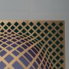 Victor Vasarely, "Villag-4", silkscreen in colors on paper, signed, numbered and framed, of 1983 - Detail D4 thumbnail
