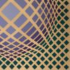 Victor Vasarely, "Villag-4", silkscreen in colors on paper, signed, numbered and framed, of 1983 - Detail D5 thumbnail