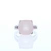 Mauboussin Petite Rose d'Amour ring in white gold,  quartz and sapphires - 360 thumbnail