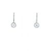 Boucheron Ava earrings in white gold and diamonds - 360 thumbnail