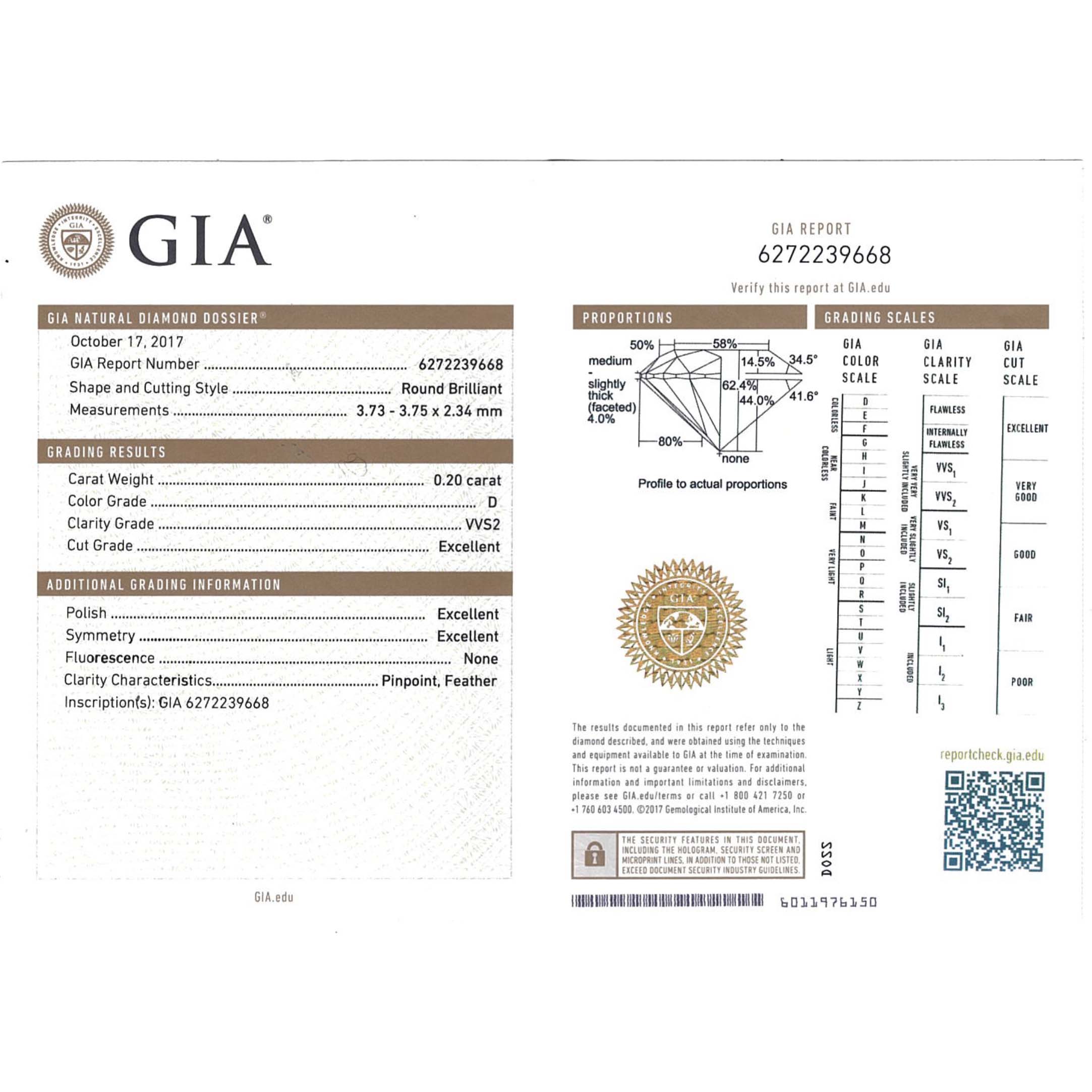 Paire de boucles d'oreilles Boucheron Ava en or blanc et diamants - Detail D2