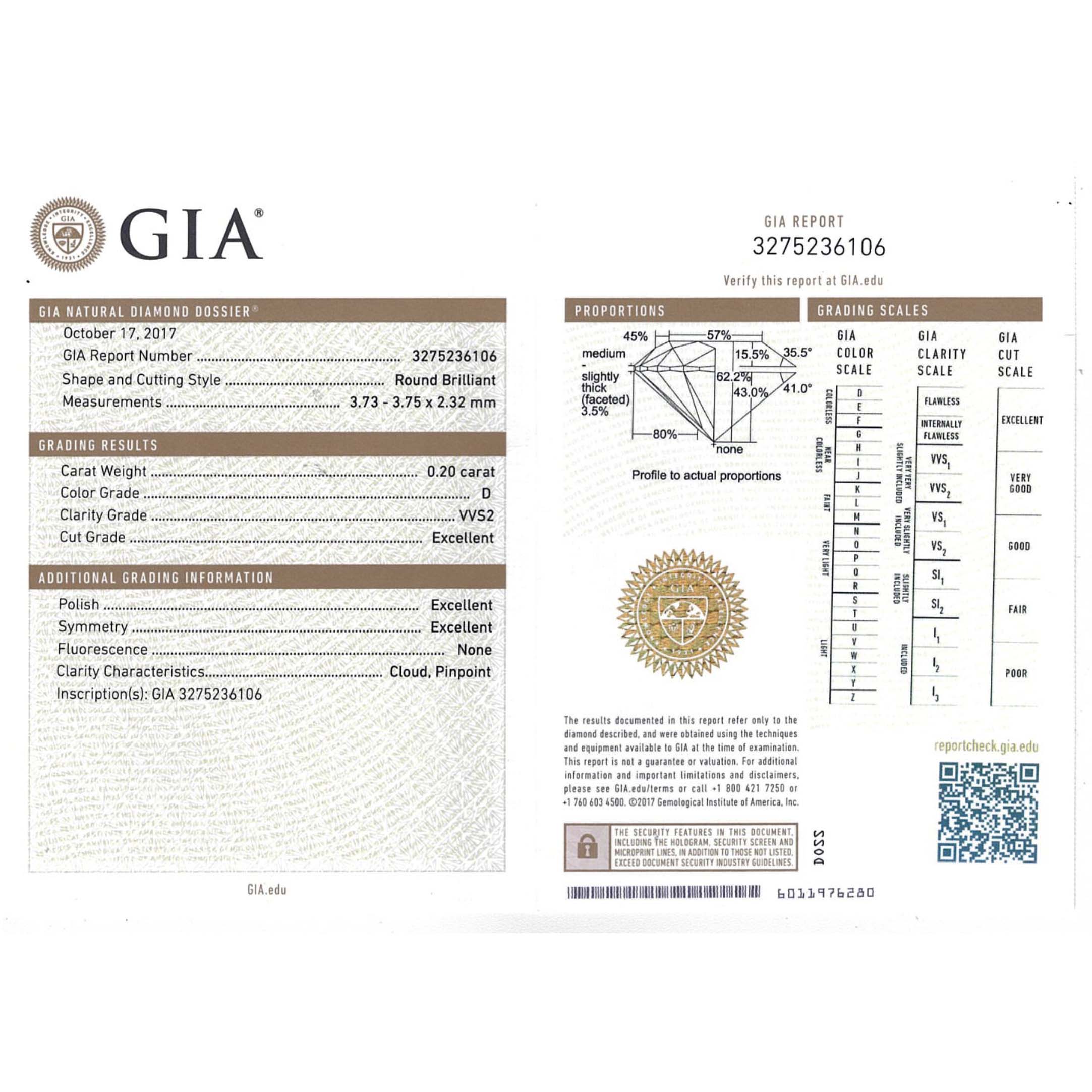 Paire de boucles d'oreilles Boucheron Ava en or blanc et diamants - Detail D3